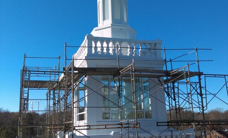 Brecksville Community Center Clock Tower & Cupola Town Center Construction