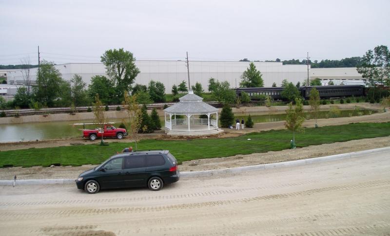 Village of Glenwillow Town Center Construction