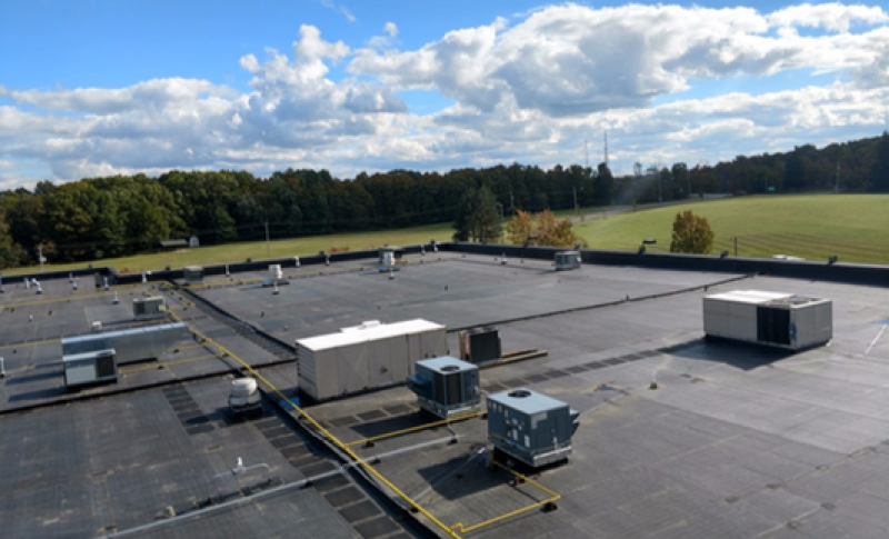 Medina County Career Center East Roof Reno Town Center Construction